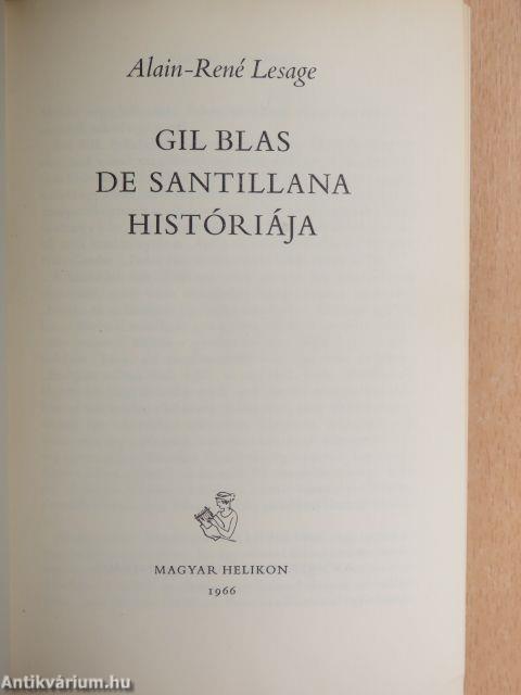 Gil Blas de Santillana históriája