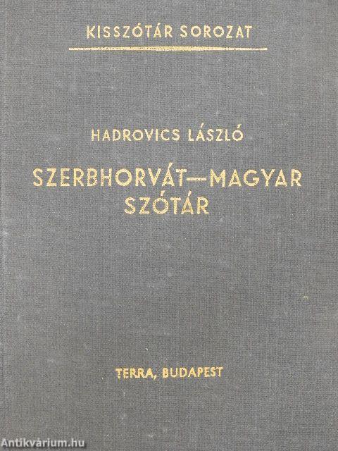 Szerbhorvát-magyar szótár