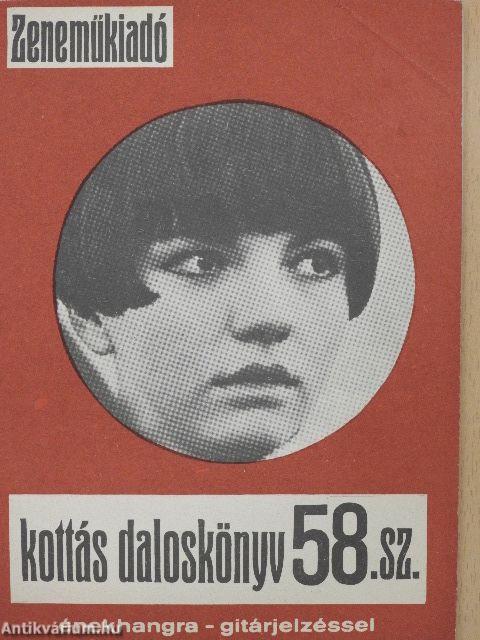 Kottás daloskönyv 58.