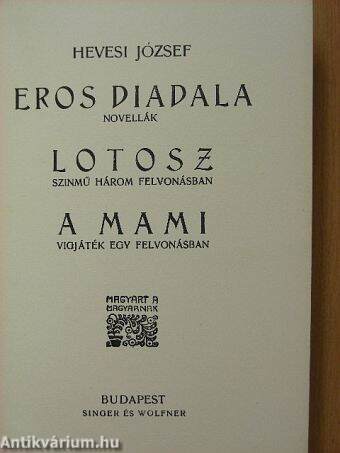 Eros Diadala/Lotosz/A Mami