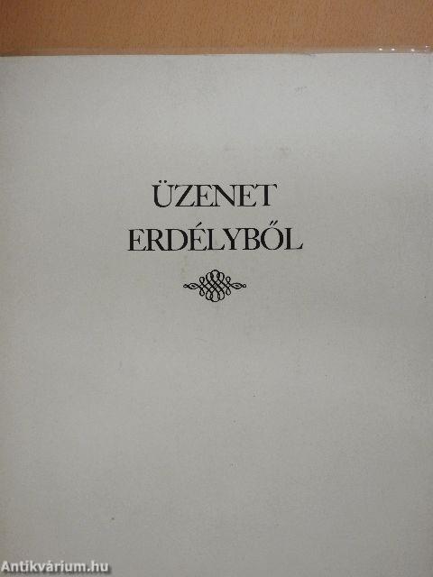 Üzenet Erdélyből