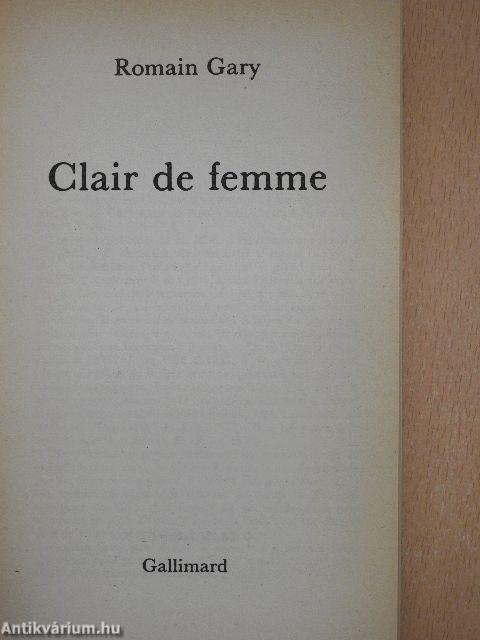 Clair de femme