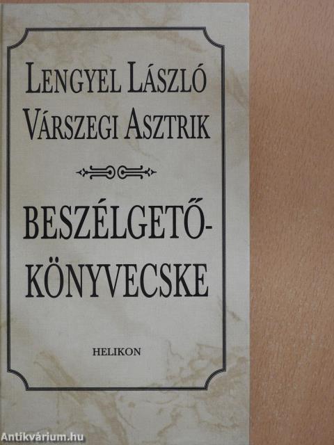 Beszélgetőkönyvecske (dedikált példány)