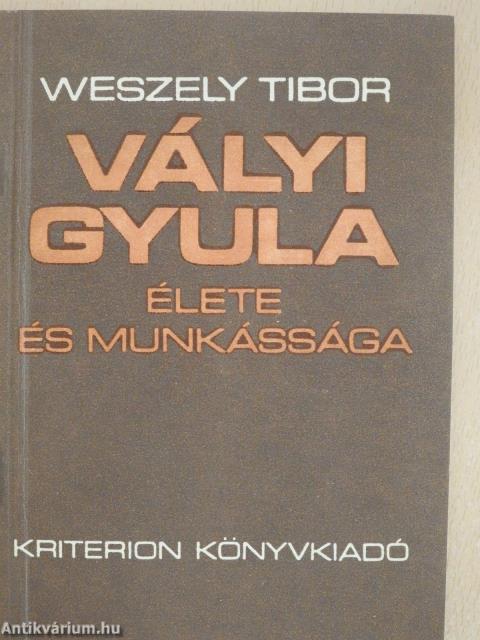 Vályi Gyula (dedikált példány)