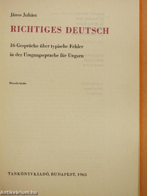 Richtiges Deutsch