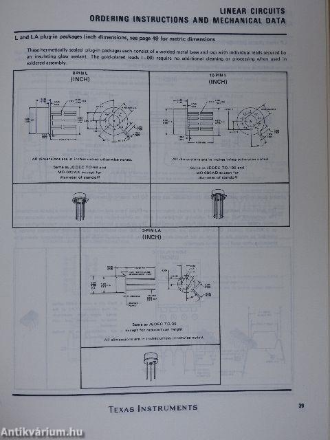 The Linear Control Circuits Data Book for Design Engineers
