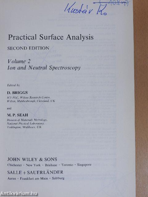 Practical Surface Analysis 2.