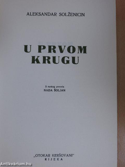 U prvom krugu