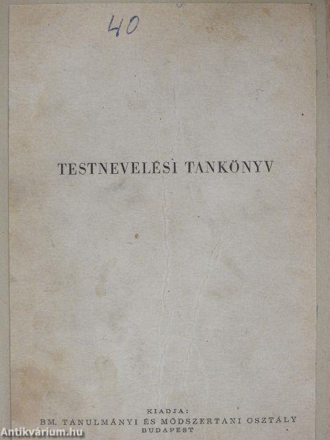 Testnevelési tankönyv