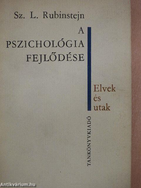 A pszichológia fejlődése