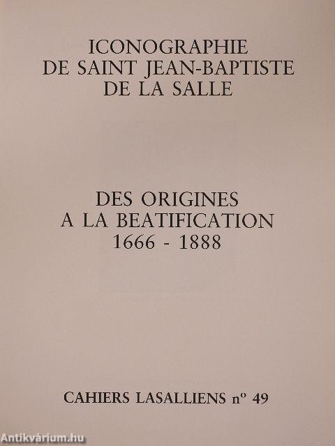 Iconographie de Saint Jean-Baptiste de la Salle