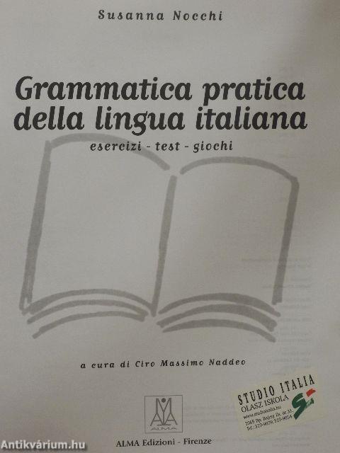 Grammatica pratica della lingua italiana