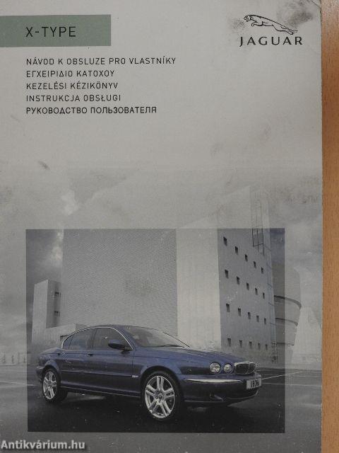 Jaguar X-Type kezelési kézikönyv