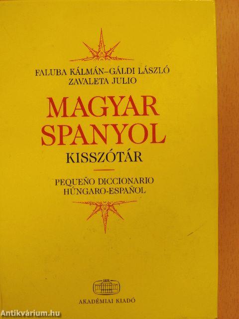 Magyar-spanyol kisszótár