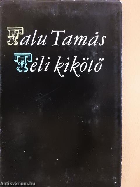 Téli kikötő (dedikált példány)