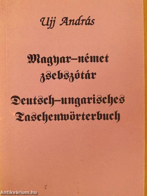 Magyar-német zsebszótár