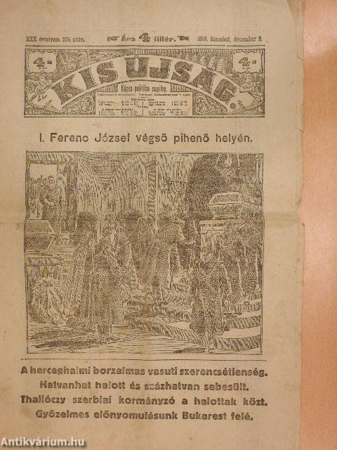 Kis Ujság 1916. december 2.