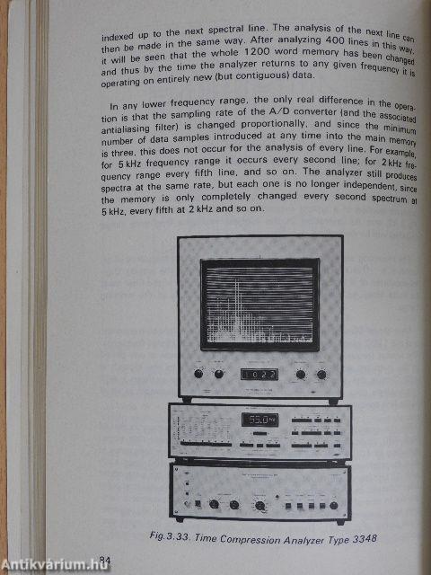 Application of B & K Equipment to Frequency Analysis