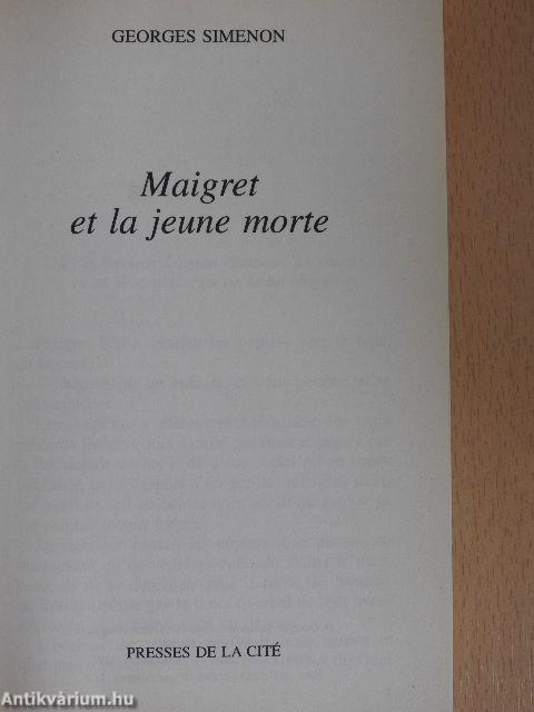 Maigret et la jeune morte