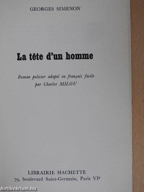 La tete d'un homme