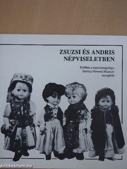 Zsuzsi és Andris népviseletben