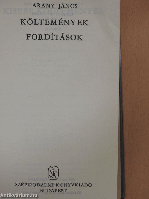 Arany János válogatott művei I.