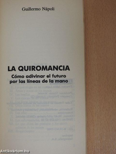 La Quiromancia