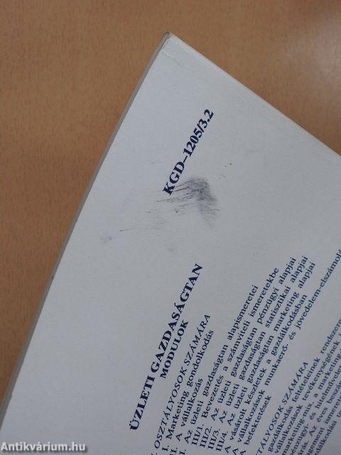 Üzleti gazdaságtan I.