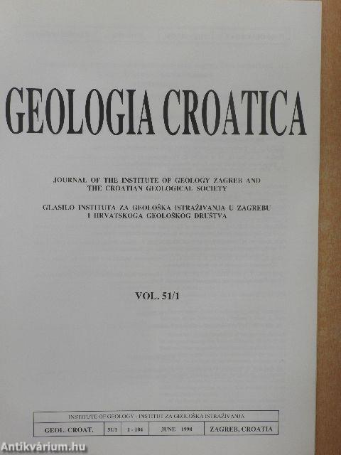 Geologia Croatica 1998/1. 