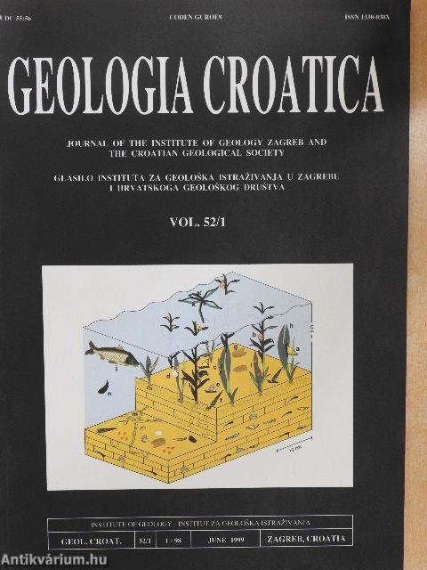 Geologia Croatica 1999/1. 