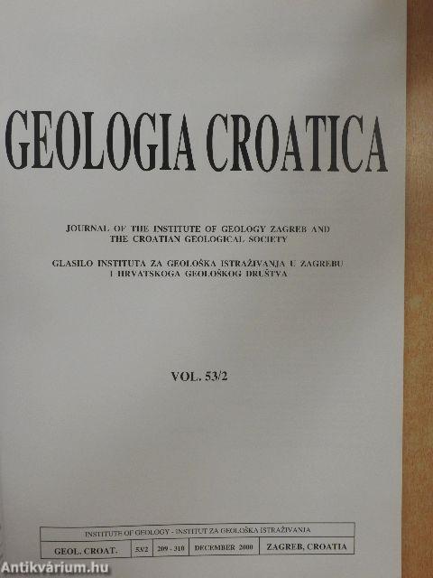 Geologia Croatica 2000/2. 