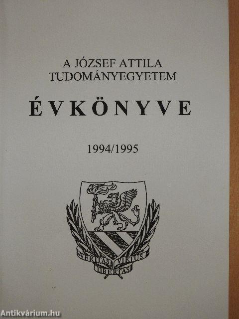 A József Attila Tudományegyetem Évkönyve 1994/1995