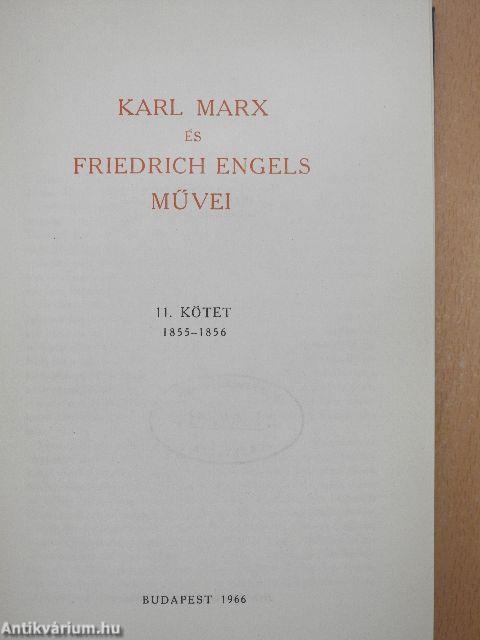 Karl Marx és Friedrich Engels művei 11.