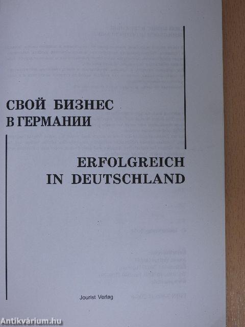 Erfolgreich in Deutschland (orosz nyelvű)