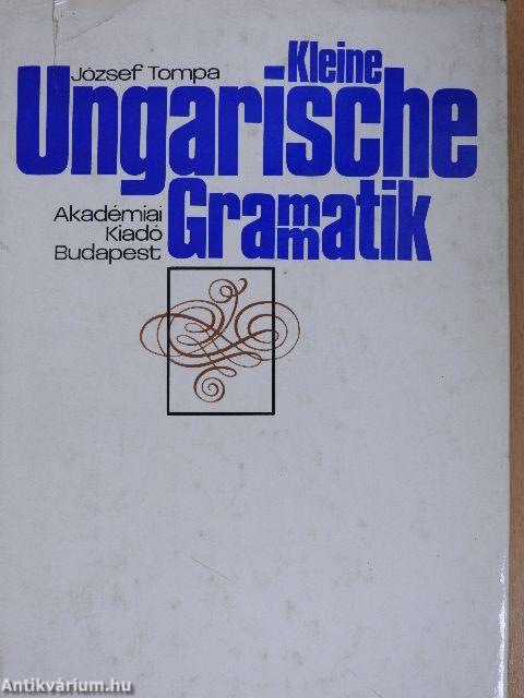 Kleine Ungarische Grammatik