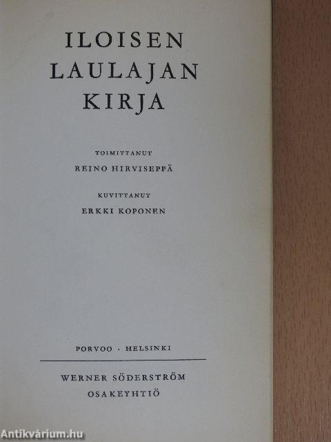 Iloisen laulajan kirja