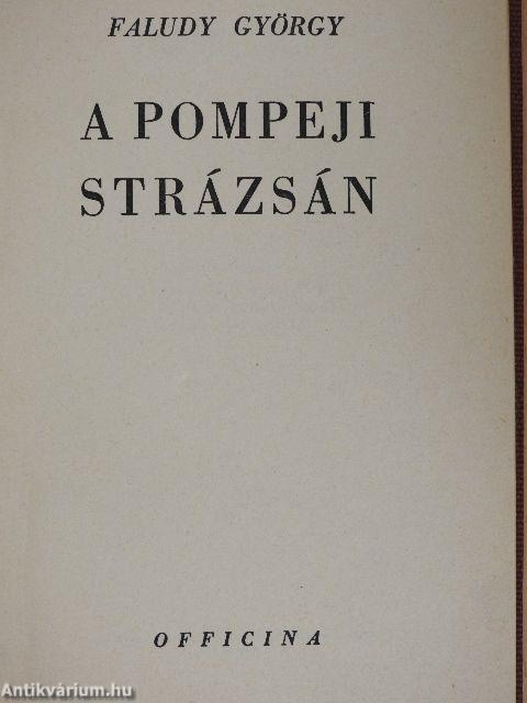 A pompeji strázsán