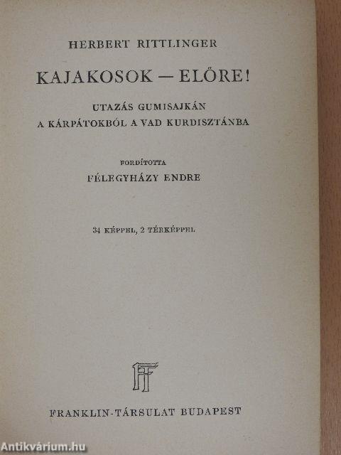 Kajakosok - előre!