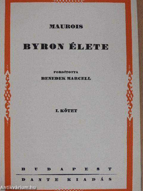 Byron élete I-II.