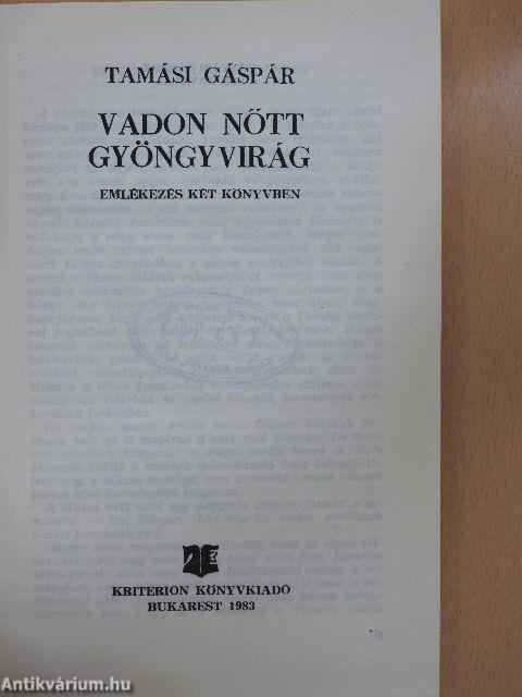 Vadon nőtt gyöngyvirág