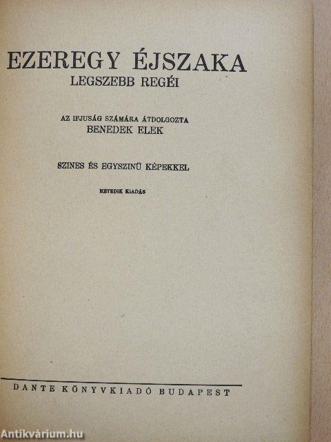 Ezeregy éjszaka legszebb regéi