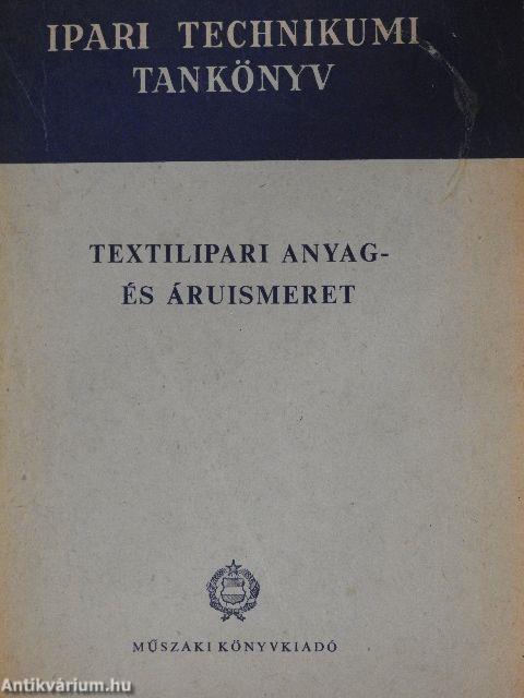 Textilipari anyag- és áruismeret