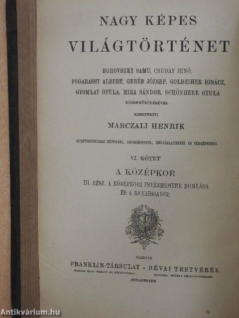 Nagy Képes Világtörténet VI.