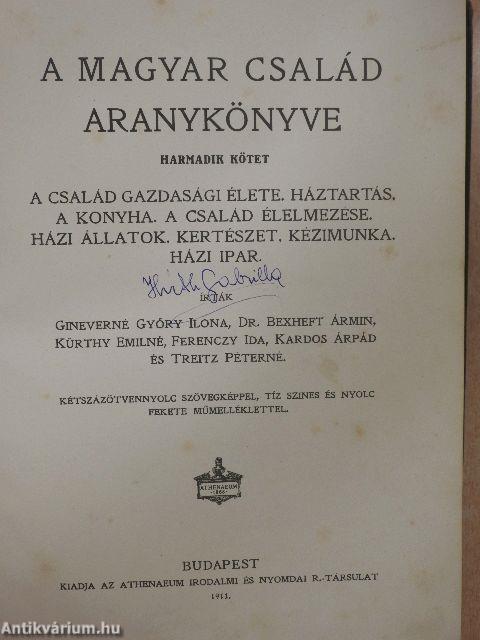 A magyar család aranykönyve III.