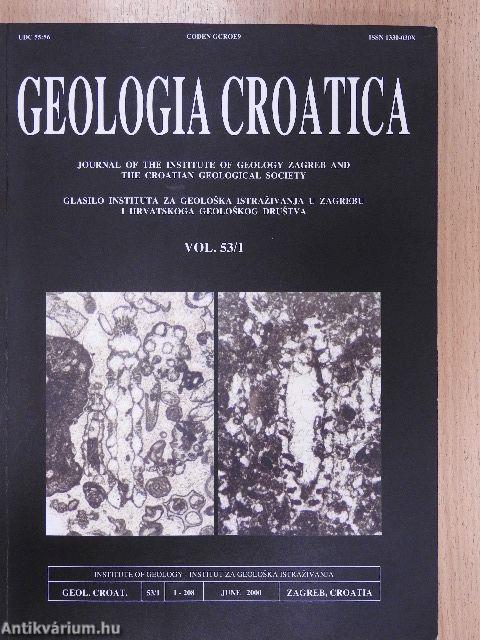 Geologia Croatica 2000/1. 