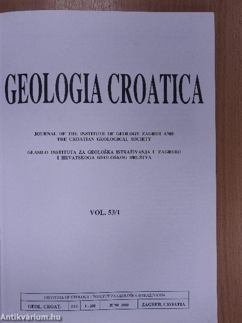 Geologia Croatica 2000/1. 