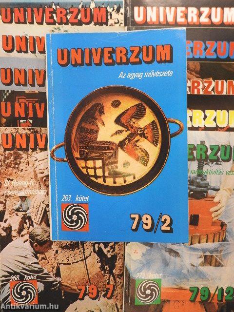 Univerzum 1979. (nem teljes évfolyam)