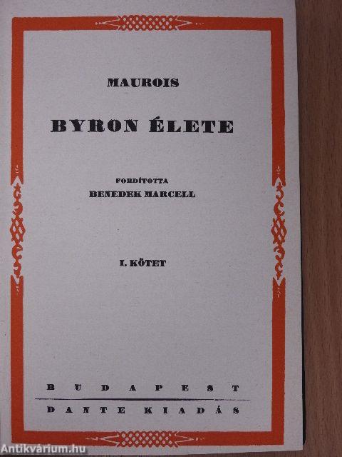 Byron élete I-II.