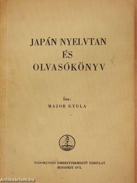 Japán nyelvtan és olvasókönyv