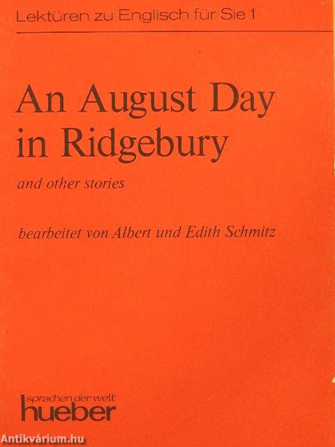 An August Day in Ridgebury